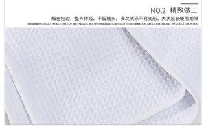 두꺼운 양면 티타월 흔적없는 보풀없는 주방용 세척 타월 맞춤 로고 고급 1100gsm 1200gsm - Product Image 6