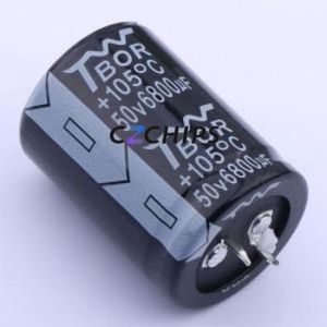 Condensateur électrolytique en aluminium à encliquetage CL682VGI40B, composant traversant THT, D30xL40mm 6800uF -10%~+20% 50V 3A120Hz - Product Image 1