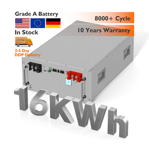 Batería de Litio LiFePO4 de 15kWh 16kWh para Almacenamiento de Energía Solar con BMS 48V 51.2V 280Ah 300Ah para Hogares en África (RDP) - Product Image 1