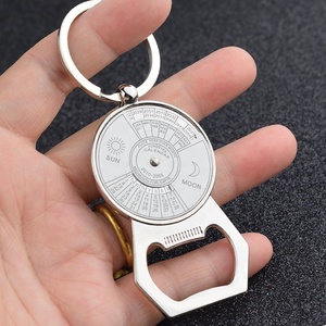 <strong>Custom</strong> <strong>Key</strong> Rings 50 Years Perpetual Calendar Keychain <strong>Custom</strong> Metal <strong>Key</strong> Chain Bottle Opener Keychain - Product Image 3