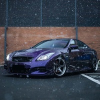 Nouveau capot moteur en fibre de carbone véritable style GTS avec boulons pour Infiniti G37 Coupé Berline 2008-2015 à fixer par vis