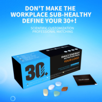 Complément multivitaminé quotidien pour hommes 30+ – Soutien immunitaire – 5 comprimés/sachet – Vitamines, minéraux, probiotiques – Adultes (Non