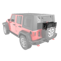 Support universel en aluminium pour pneu de secours pour voiture, camping, rangement et cuisine pliable, support de pneu de secours pour voiture