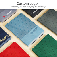 Logo personnalisé Fournitures de bureau et papeterie Ensembles de promotion professionnelle avec clé USB Stylo A5 Cahier en cuir Coffret cadeau exquis