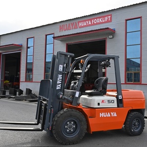 工場直販輸出耐久性ディーゼルフォークリフト3～5トン揚程3m～7m内燃式フォークリフト日本製エンジン - Product Image 1