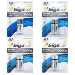 Baterías Recargables Solares NiMH de 1.2v Tamaño AAA 900mAh para Luces Solares de Exteriores (Tamaño Triple A) - Product Image 1