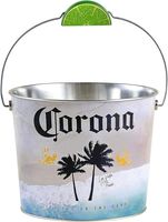 Seau à glace en fer blanc personnalisé avec logo pour bar, club, fête – Grande capacité pour boissons, champagne, glaces, snacks, bonbons