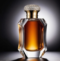 Nouvelle conception de flacon diffuseur de parfum en verre borosilicate de luxe, 750 ml, taille personnalisée, forme carrée, flacon vide
