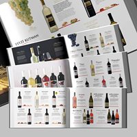 Impression de catalogues de vins personnalisés, brochures de vins, catalogues de spiritueux, livrets de produits, impression d'emballages de luxe avec gaufrage à chaud