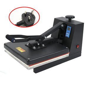 Digital <b>Heat</b> <b>Press</b> Machine for T Shirts Caps Flat Garment Printing Inch With LCD Display and <b>UK</b> Plug - Product Image 4