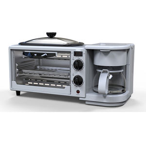 Horno Tostador Eléctrico <span class=keywords><strong>de</strong></span> Alta Calidad para Hornear en Casa con Dos Placas Calefactoras, Ventana Visible, Sin Aceite, Convección, Electrodomésticos <span class=keywords><strong>de</strong></span> Cocina - Product Image 1