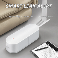 Zigbee Tuya détecteur de fuite d'eau intelligent alarme de niveau d'eau à piles pour la maison salon Garage hôtel maison intelligente eau intelligente