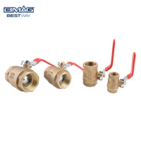 Válvulas de Bola de Paso Completo BMAG 1/2 -4 600 WOG de Servicio Pesado Válvula de Cierre para Agua con Cuerpo de Bronce