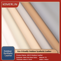 Rouleau de tissu en cuir artificiel PU Kemerlin sans solvant écologique, gaufré, résistant à l'abrasion et à l'eau, pour canapé, meubles et chaise
