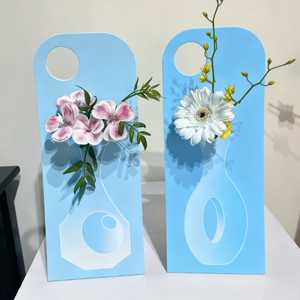 Étanche Accrocher Trou Fleur Emballage Titulaire <span class=keywords><strong>Carte</strong></span> Boutique Magasin Utilisation Commerciale <span class=keywords><strong>Cadeau</strong></span> Emballage Belle <span class=keywords><strong>Carte</strong></span> - Product Image 3