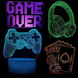 Wholesale Gaming Room Desk Setup LED Lighting Decor with <b>Remote</b> <b>Control</b> 7-Color Change Industrial Design - Product Image 1