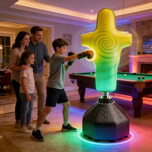 Professional <strong>Bob</strong> Punching <strong>Bag</strong> with Realistic Head and Torso for Targeted Strike Practice in Boxing - Product Image 5