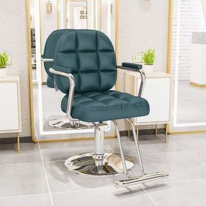 Sillón de Barbería Profesional para Hombre, Silla de Estilismo Duradera con Cuero Sintético, Fabricante Chino - Product Image 5