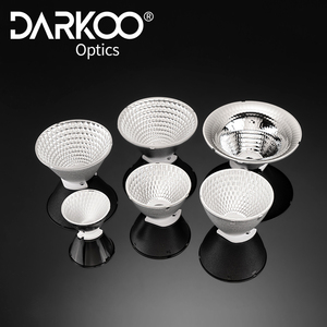 Cúpula Reflector de PC Recubierta de Aluminio para LED COB, Incluye Cubierta de Lámpara y Base de Soporte, Lente Óptica para Iluminación Comercial Interior - Product Image 2