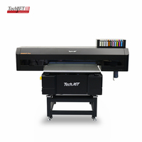 Impresora Digital Automática de Inyección de Tinta UV de Cama Plana TechJet 9060 6090 para Carcasas de Teléfono de Vidrio Acrílico, Etiquetas de Tarjetas de Visita, Nueva