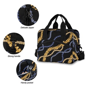 15L Hawaii Puakenikeni Adults Tote Cooler Bags Aluminum Foil Lining Custom Print Picnic Reusable Insulated Lunch Bag for Men - Product Image 5