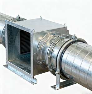 एयर कंडीशनिंग और वेंटिलेशन सिस्टम स्टेनलेस स्टील वाणिज्यिक रसोई हुड कस्टम निकास हुड - Product Image 6