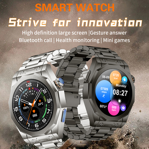 Z18 Max Smart Watch Amoled HD 1.52 pouces grand écran réponse gestuelle BT surveillance de la santé des appels Mini jeux Mode sportif multiple - Product Image 2