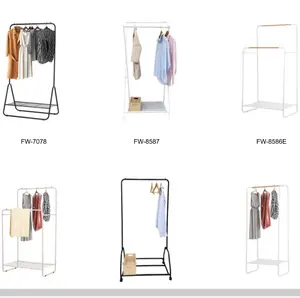 Shelf Display Rack Men Store Modern Garment Display Clothe Rack For Clothing Boutique Clothing Shelves Coat Rack