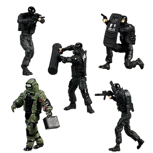 Figura de Acción a Escala 1/64 de Soldado de Mesa de Arena, Experto en Desactivación de Bombas, <span class=keywords><strong>Serie</strong></span> <span class=keywords><strong>SWAT</strong></span> - Product Image 2
