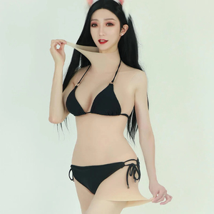 Faux Seins Artificiels Coupe C Silicone Gel Body Suit Forme <span class=keywords><strong>Vagin</strong></span> Naturel Pour Crsossdresser Sissy <span class=keywords><strong>Transgenre</strong></span> Cosplayer - Product Image 6