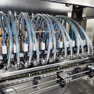 Heiß verkaufende Aluminium dose mit mehreren Köpfen Kolben füll maschinen Flüssigflaschen-Wasser füll maschine - Product Image 6