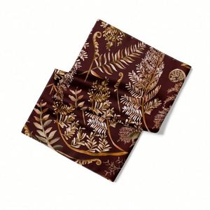 Custom Silk Scarf for Women Hand Rolled <b>Edges</b> 100% Pure Silk Lightweight Elegant Fashion Accessory for Ladies Luxury Gift Idea - Product Image 6