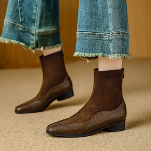 รองเท้าหนังแต่งงานผู้ชาย ลายพราง แบบอ็อกซ์ฟอร์ด หัวแหลม ระบายอากาศดี สวมใส่ง่าย คุณภาพสูง ทำมือ สไตล์ลำลอง สำหรับฤดูใบไม้ร่วง น้ำหนักเบา - Product Image 1