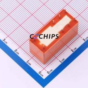 RT424048 Power Relay Through hole Component (THT) Relay 48V 2 Changeover: 2C (DPDT-Changeover)::: 400V-AC AgNi - Product Image 2