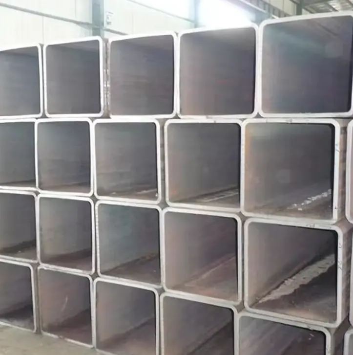 high quality Q235 tube 4 x 4 inch stainless galvanized square hollow tube rectangular steel h profile iron