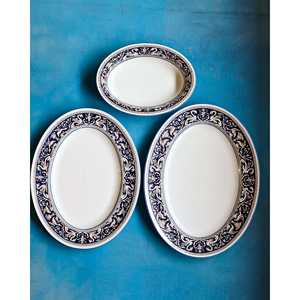 Wedgwood Florentine <b>Blue</b> 1956 <b>Dinner</b> Service <b>Set</b> Elegant Bowls Collection - Product Image 4