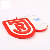Chine Fournisseurs de Caoutchouc Personnalisé Support Adhésif Mode Lettres Logo Doux 3D En Relief PVC Patchs pour les Uniformes