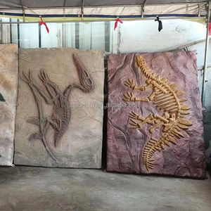 Jurassic คุณภาพสูงธรรมชาติขนาดใหญ่เด็กฐานวิทยาศาสตร์ยอดนิยมสถานที่ขุดโครงกระดูกไดโนเสาร์แผ่นฟอสซิล pterodactyl - Product Image 1