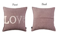 Coussins décoratifs en gros, personnalisables, style moderne de luxe, housses de coussin brodées, décoration intérieure