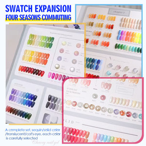 CHAORY Set di <span class=keywords><strong>Gel</strong></span> per Unghie Nicole 288 Colori con Logo Personalizzato, Etichetta Privata, Prezzo di Fabbrica, Collezione di <span class=keywords><strong>Smalti</strong></span> in <span class=keywords><strong>Gel</strong></span> all'Ingrosso - Product Image 6