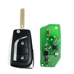 Cn007344 OEM PCB FCC b2a2f2r 433.58/434.42MHz 8A Chip 2 nút lật từ xa <span class=keywords><strong>Key</strong></span> Fob đối với TOYOTA RAV4 433Mhz - Product Image 3
