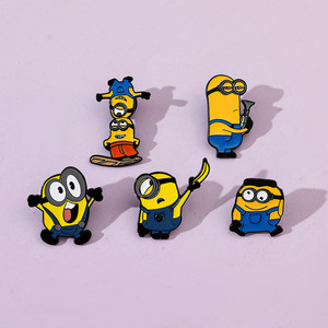 37 Pièces Badges Métalliques <span class=keywords><strong>Minions</strong></span>, Broches en Alliage, Personnages de Dessins Animés Européens et Américains, Épingles et Accessoires du <span class=keywords><strong>Film</strong></span> et de la Télévision Moi, Moi, Moins Moi, Cadeau - Product Image 4