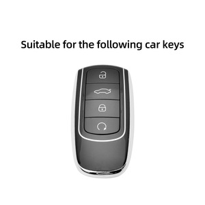 Housse de clé compatible avec Chery Omoda 5 Tiggo 7 Tiggo 8 Tiggo 8 Pro pour Jaecoo 7, porte-clés, étui de protection pour clé, porte-clés - Product Image 2