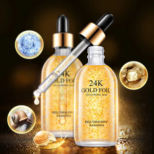 Tik-Tok ขายดี24K โกลด์เซรั่มต่อต้านริ้วรอยสำหรับผิวหน้ากรดไฮยาลูโรนิกสำหรับเอสเซนส์เพื่อผิวขาวกระจ่างใสให้ความชุ่มชื้นด้วยโซเดียม - Product Image 2