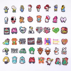 Cuentas de Silicona con Diseño de Personajes de Dibujos Animados para Manualidades, Fabricación de Pulseras, Collares y Joyería, Aptas para Alimentos, Libres de BPA - Product Image 1