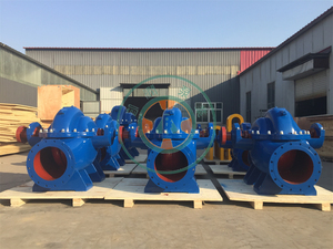 Hidroelektrik güç istasyonu deniz suyu drenaj çift emme pompaları dizel motor motorlu pompa su pompası sanayi yüksek akış - Product Image 3