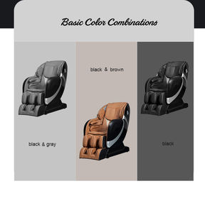 3D meccanismo SL-traccia Zero gravità con funzione di riscaldamento massaggio corpo intero ABS aspetto plastica sedia massaggiante casa - Product Image 4