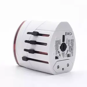 2022 Ce,Rohs,Fcc Certificate Universal Travel Adapters With Usb Charger for UK AU US