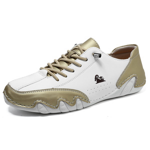 Mocassins de conduite décontractés unisexes en cuir synthétique <span class=keywords><strong>kaki</strong></span>, légers, rembourrés et souples, qualité supérieure - Product Image 3