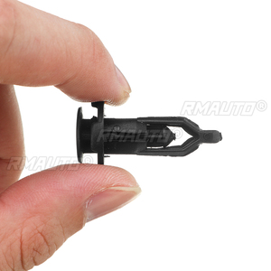 50 piezas de clips de sujeción de 9 mm para guardabarros, remaches de parachoques, abrazaderas fijas para Toyota Prado Corolla RAV4 - Product Image 5